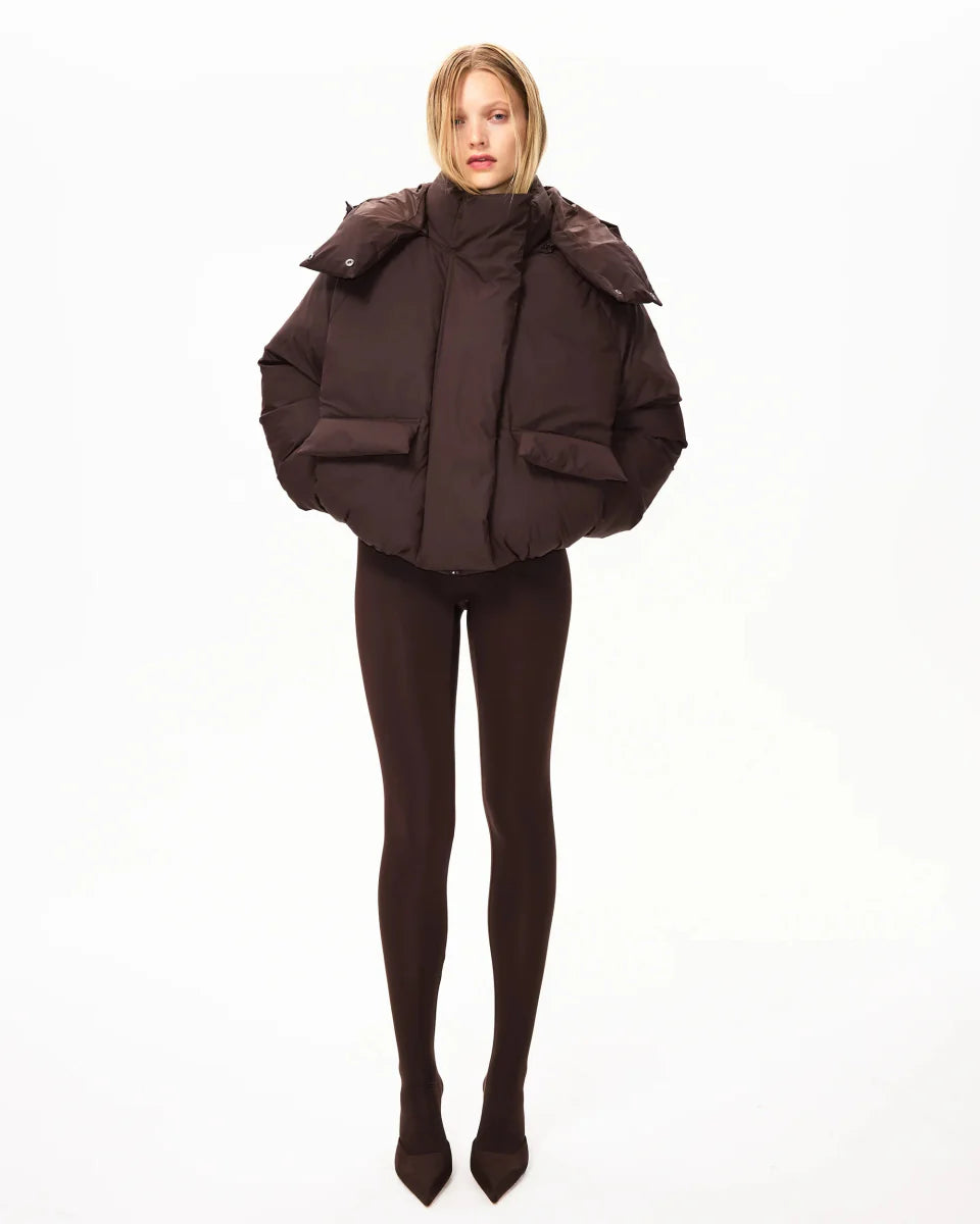 Footed Legging | Chocolate