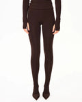 Footed Legging | Chocolate